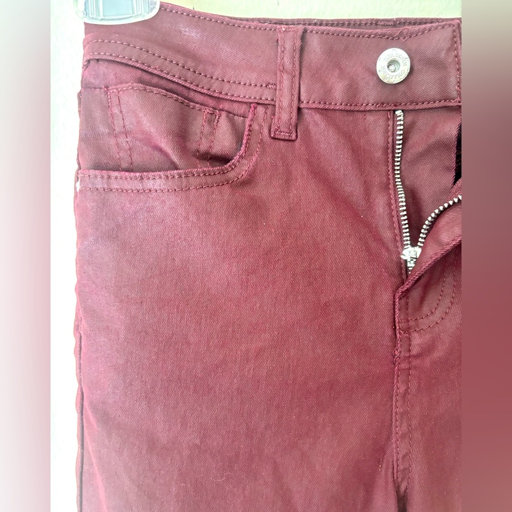 Zara Denim Collection stretch jeans- Red size 2